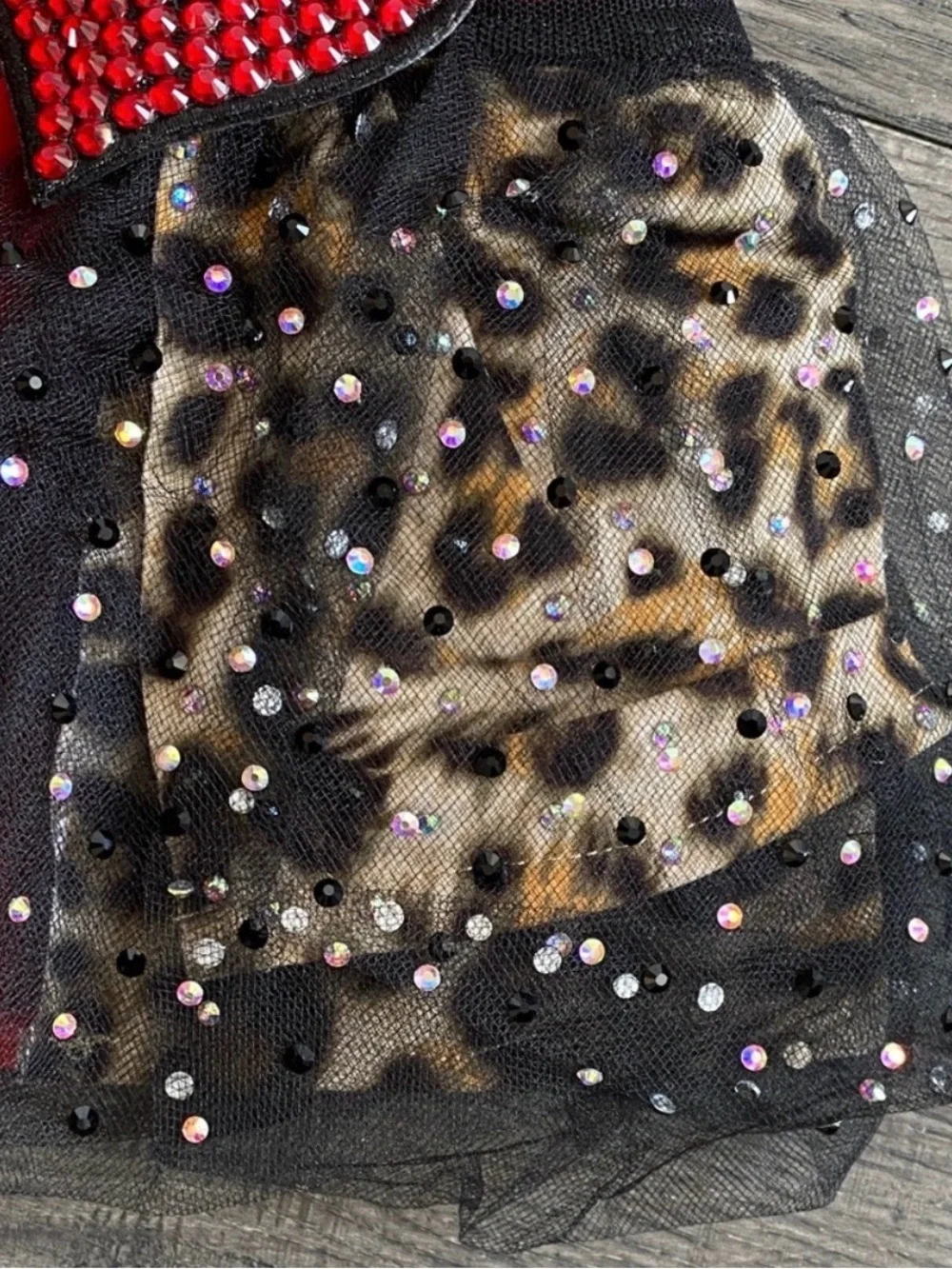 Custom made comfortable costume sparkly